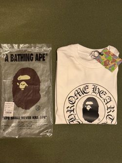 bape x chrome hearts collab