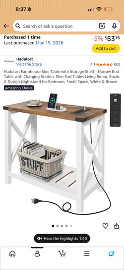 Farm House Side Table