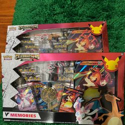 Memories Collection Box Pokemon Celebrations Charizard Promo
