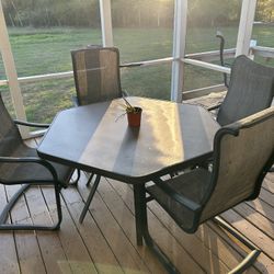 Outdoor Table And Chairs
