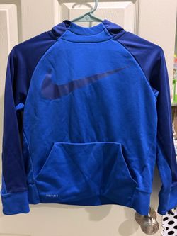 Nike Dri-Fit Kids Hoodie Blue