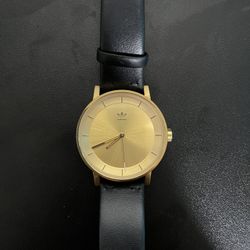 Adidas Gold Tone Watch