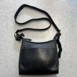 Vintage Coach 9997 Legacy Black Genuine Leather Crossbody Bag