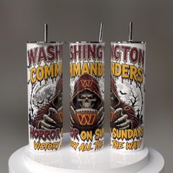 Washington Commanders Football Tumbler