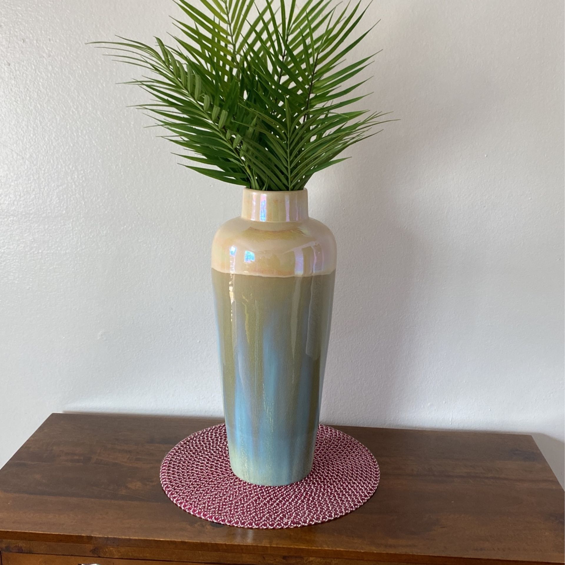 Vase With Greenery