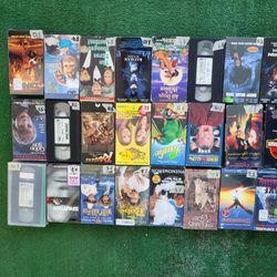 Vhs tapes- box #1