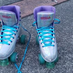 Woman Roller Skates Size 9