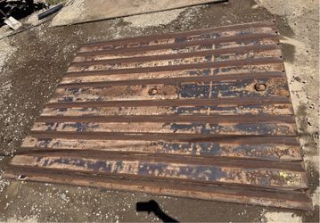 8ft x 10ft Steel Rumble Plates