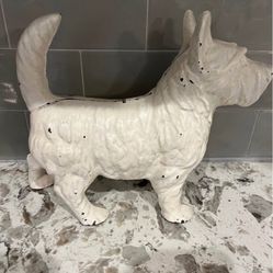 Antique Cast Iron Scotty Dog