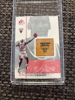 2000 SP Game Floor Authentic Floor#MJ Michael Jordan