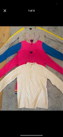 4 pure cashmere sweaters