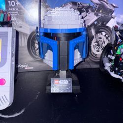Mandalorian Head Lego