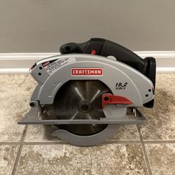 Craftsman 19.2V Cordless 7-1/4” Circular Trim Saw (contact info removed)50