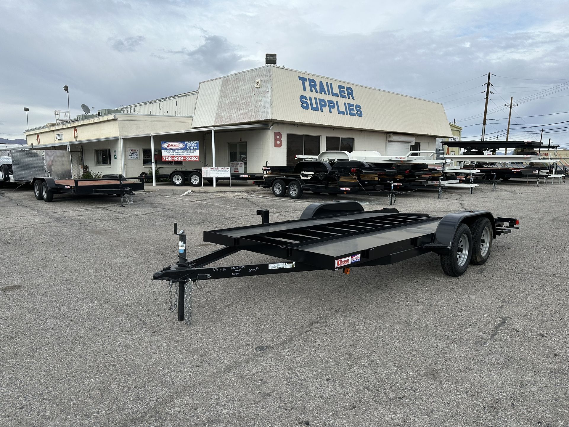 New California Car Hauler 6.5’x16’