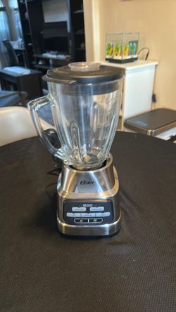 Oster Stainless Steel Blender with Glass Jar