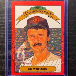 1989 Donruss Diamond Kings Ed Whitson Baseball Card #26