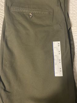 Olive Pants Slim 38, 30 Athletic