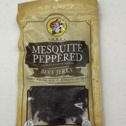 BUC-EE'S Mesquite Peppered Beef Jerky 4oz 