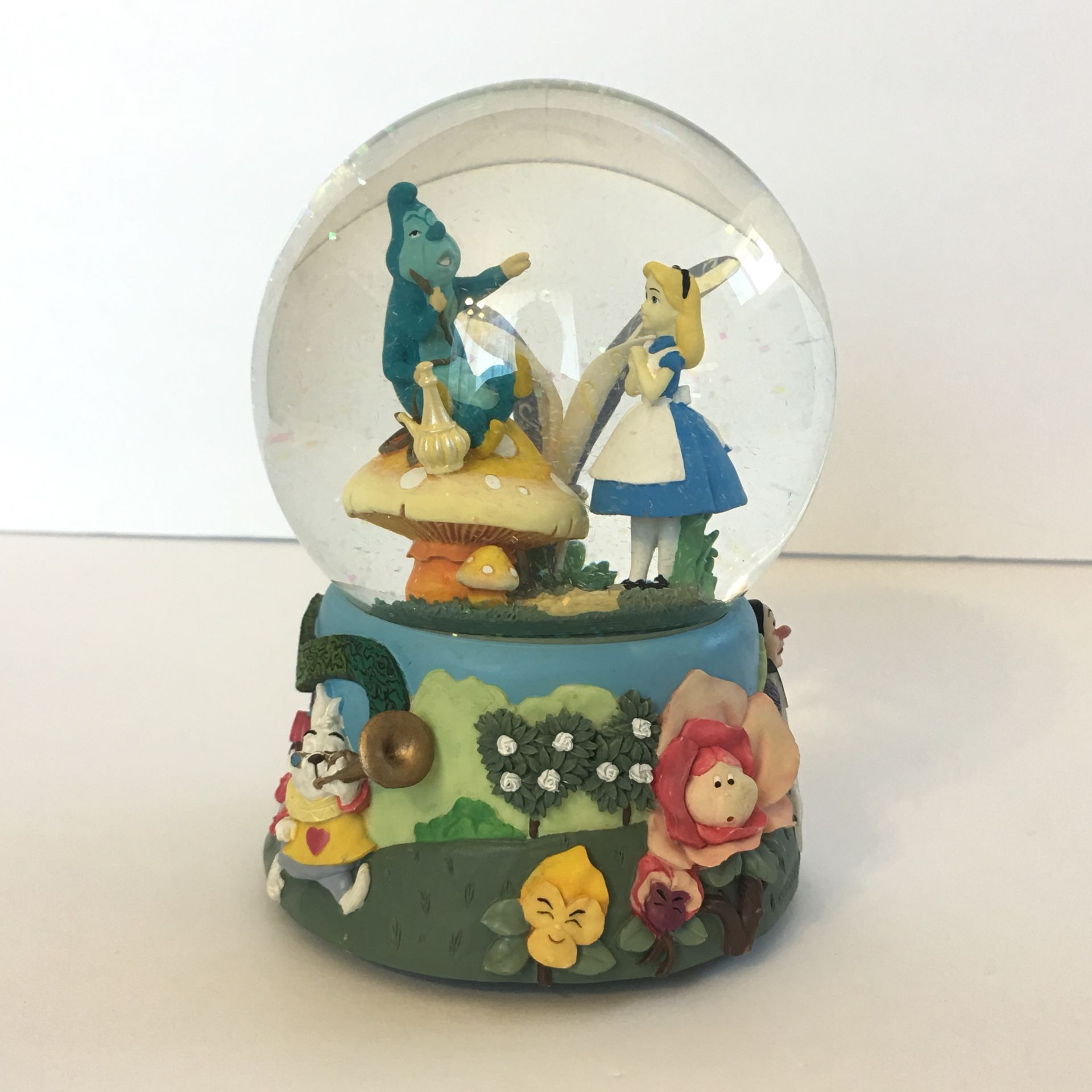 Disney Alice in Wonderland Snow Globe Enesco