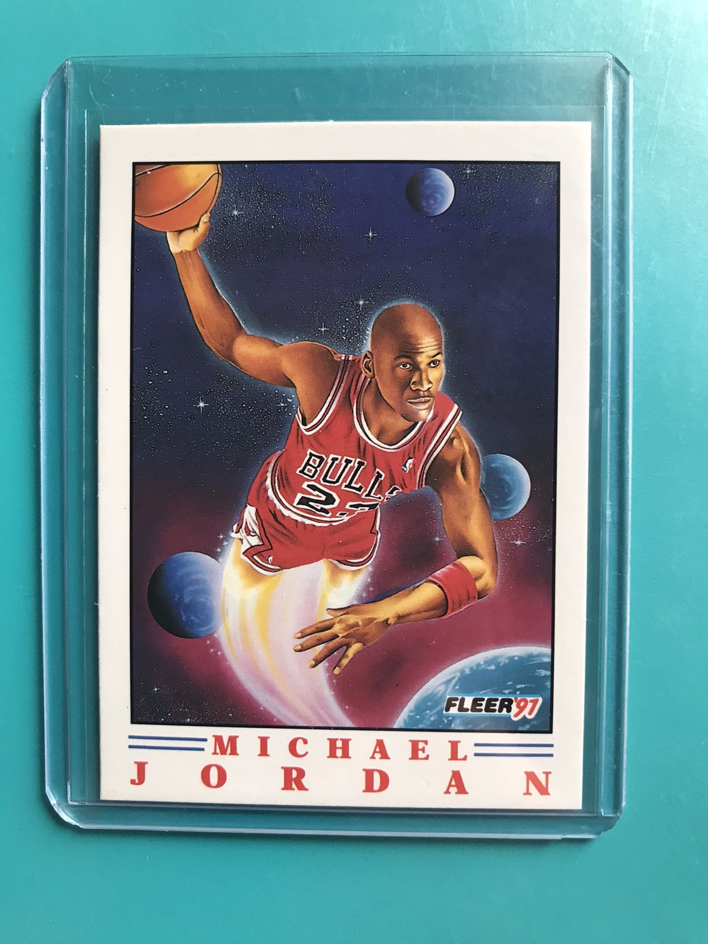1991 Fleer Michael Jordan Card