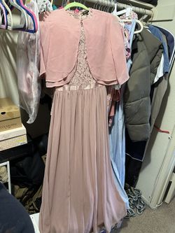 Dusty Rose Dress Small