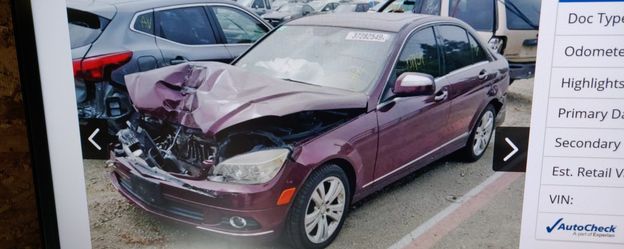 2008 Mercedes Benz C300 Parts