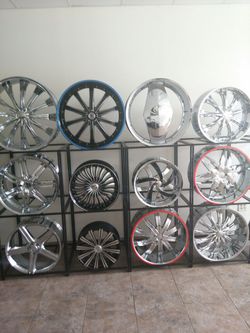 We have a range variety of custom wheels and tires.
