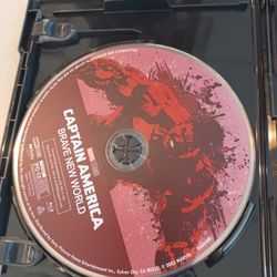 Captain America Brave New World Bluray only