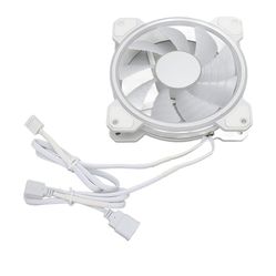 Case Fan - 120mm Super Quiet Design for High Airflow and Colorful RGB Lighting for PC Desktop Chassis