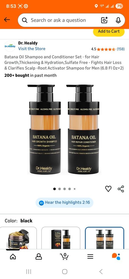 Shampoo And Conditioner