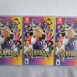 Nintendo Switch Everybody 1-2-Switch! New Sealed (Price for Each)