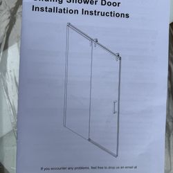 Sliding Shower Door 