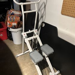 Legs exercise stairs 