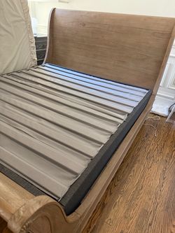 Restoration Hardware King Sleigh Bed