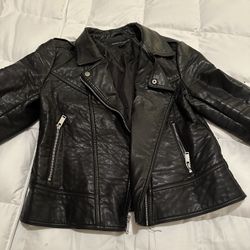 Leather jacket