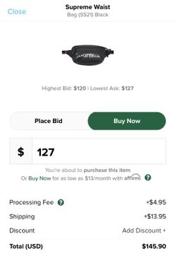 Supreme Waist Bag (SS21) for Sale in The Bronx, NY - OfferUp