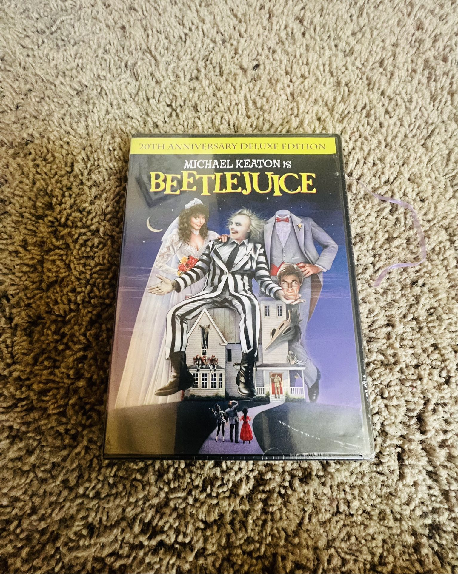Beetle juice 20th Anniversary Deluxe Edition DVD 