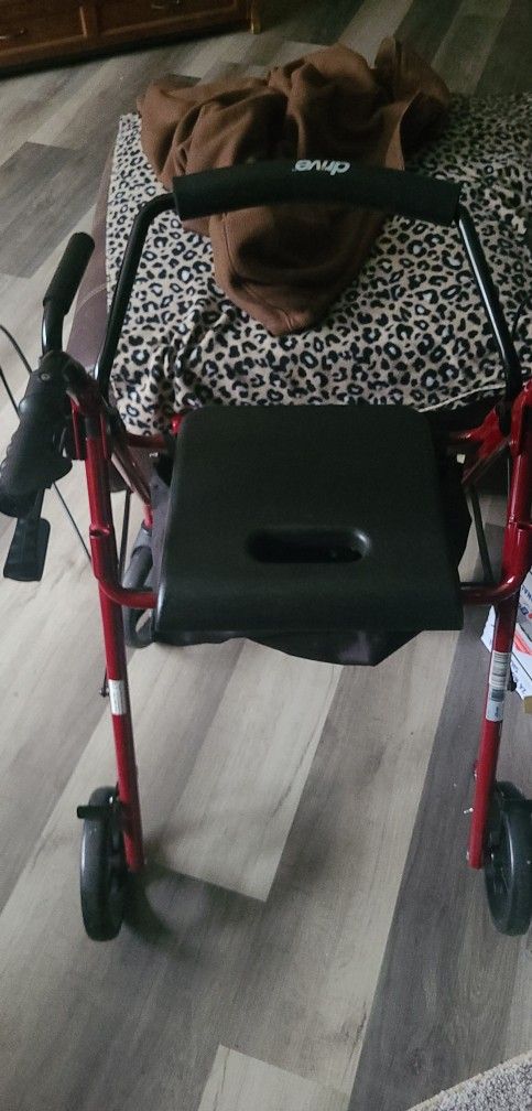 Walker, Sit Down Or Stand Behind