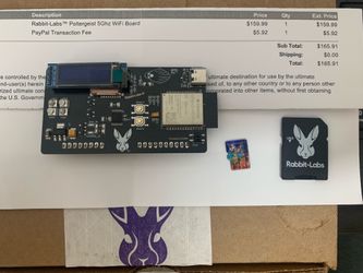 Flipper Zero Rabbit-Labs Poltergeist WiFi Board