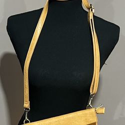 Joy Susan Mustard Crossbody Bag