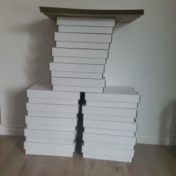 3200 Count Card Storage Boxes . Built Or Flat