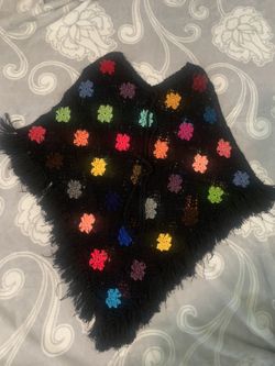 Crocheted Shawl/drape