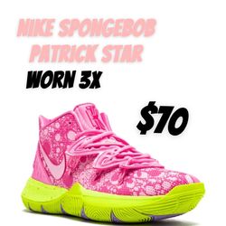 Nike Kyrie 5 SpongeBob Patrick star size 5.5Y