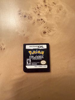 Pokemon Black Nintendo DS