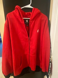 Rocawear Red Zip-Up Hoodie XL