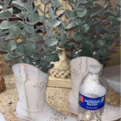 Western Boots Artificial Plants 