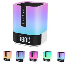 New 5 in 1 Bluetooth Speakers with Night Lights & Alarm Clock