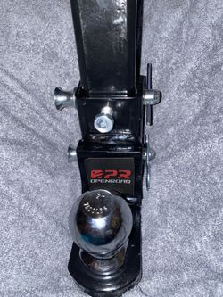 OPENROAD Adjustable Trailer Hitch Ball Mount - 2" Receiver, 7500 Lbs Capacity, 9-1/2" Drop / 8-1/4" Rise