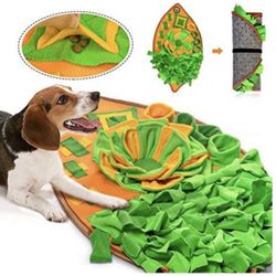 AWOOF Snuffle Mat for Dogs, Dog Nosework Feeding Mat, Pet Interactive Dog Puzzle Toys Encourages Natural Foraging Skills for Training and Stress Relie