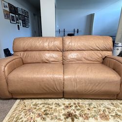 Two Piece Dual Reclining Love Seat